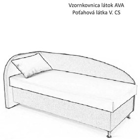 AVA NAVI, ĽAVÁ 90x200 Varianta: CENOVÁ SKUPINA V.