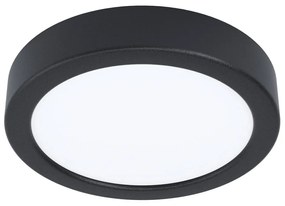 Čierne LED stropné svietidlo FUEVA 5 – EGLO