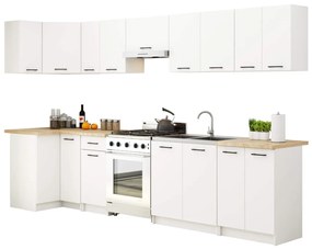 Kuchynská skrinka Olivia W 60/60 cm cm biela - závesná rohová