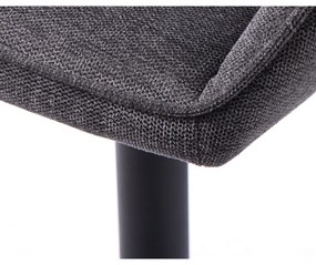 Tmavosivá jedálenská stolička Nolan – Unique Furniture