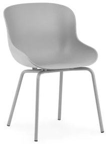 Stolička Hyg Chair – sivá/oceľ