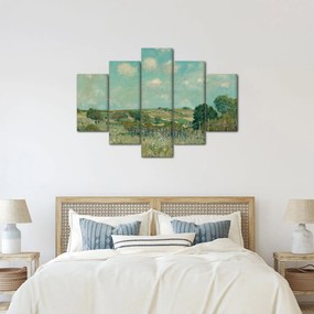 Obraz - Alfred Sisley,  Meadow, reprodukcia (150x105 cm)