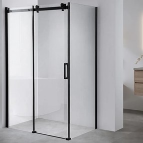 BPS-koupelny Obdĺžnikový sprchovací kút BS14C 120x90 čierna/transparent - bez vaničky