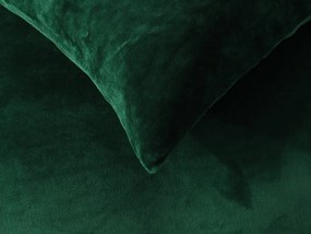 XPOSE® Francúzske mikroplyšové obliečky JORGA Exclusive - tmavo zelené