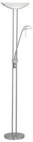 Eglo 25869 - Stmievateľná stojacia lampa BAYA 1xR7s/230W/230V+1xG9/33W matný chróm EG25869