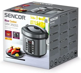 SENCOR SRM 3150SS Multifunkčný ryžovar 41008401