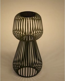 LED stolové vonkajšie svietidlo so stmievačom so solárnym panelom (výška 42 cm) Reiba – Kave Home