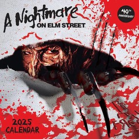 Kalendár 2025 A Nightmare On Elm Street Movie