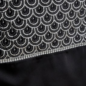 Behúň na stôl z mikrosaténu 32x220 cm Deco Sequin – Catherine Lansfield