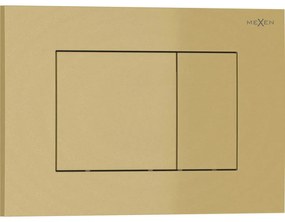 Mexen Tex 02, splachovacie tlačidlo, zlatá, 6102-06