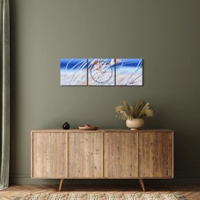 Obraz - Vánok (s hodinami) (90x30 cm)