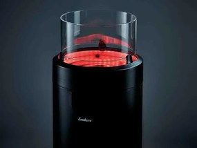 Plynové ohnisko ENDERS NOVA LED M Black/Chrome