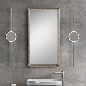 Toolight Toolight, LED nástenné svietidlo 80cm, APP847-1W, chrómová, OSW-06669
