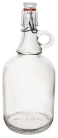 Demižón s klip uzáverom 0,5 l