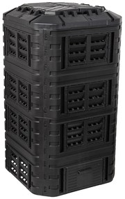 Patrol Záhradný kompostér Multikompo MODULAR čierna, 1260 l