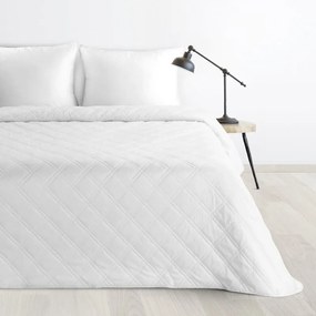 Dekorstudio Zamatový prehoz na posteľ LUIZ8 v bielej farbe Rozmer prehozu (šírka x dĺžka): 170x210cm