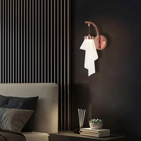 Toolight Toolight, LED nástenné svietidlo, 10W, 467 lm, APP1766-1W, ružové zlato, OSW-09310