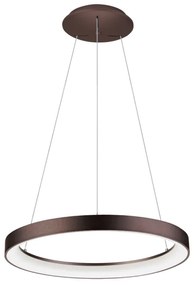 LED2 3273258DT BELLA SLIM 58 PZ závesné svietidlo hnedé stmievateľné