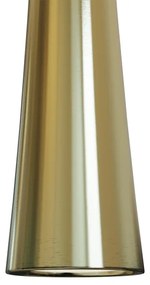 MAXLIGHT P0485 - LED Luster na lanku COFFEE LED/7W/230V pr. 3 cm zlatá