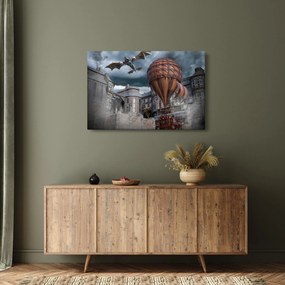 Obraz - Surrealistická krajina (90x60 cm)