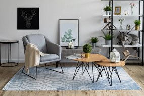 Kusový koberec AKRYLOVÝ VALENCIA 3951 Modrý/Sivý