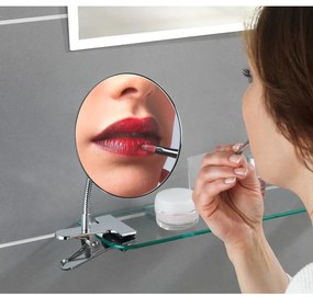 Kozmetické zväčšovacie zrkadlo (5x) ø 15 cm Clip – Wenko