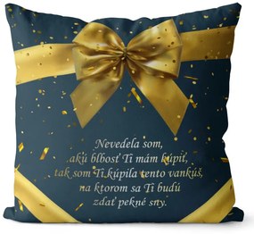 Vankúš Tento vankúš pre mužov (Veľkosť: 40 x 40 cm)