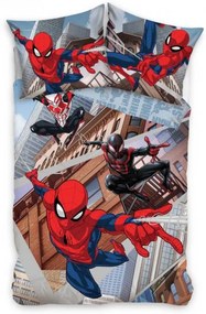 Detské obliečky Spider Man Naprieč Paralelnými Svetmi 140x200/70x90 cm