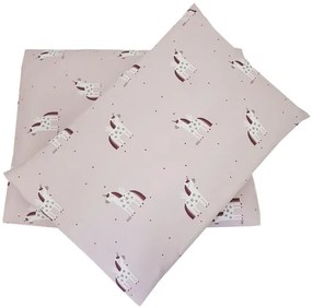 EKO - Obliečky bavlnené mušelínové do postieľky UNICORN 2-dielne