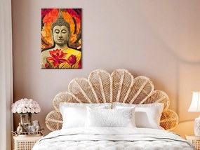 Obraz - maľovaný podľa čísel Fiery Buddha