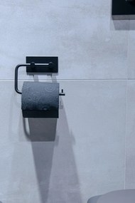 Držiak na toaletný papier čierny AWD