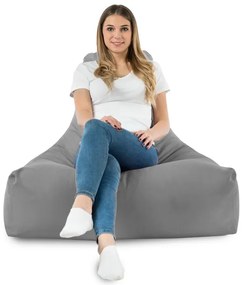 Kreslo Bali plyš oceľové