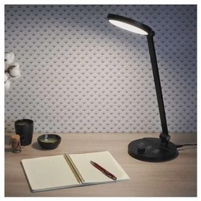 LED stolová lampa CHARLES čierna