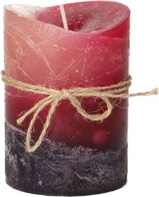 Sviečka Dorotea 10cm cherry