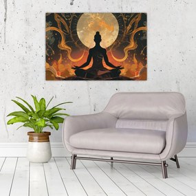 Obraz - Meditácia (90x60 cm)