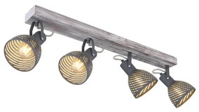 Globo 54661-4 - Bodové svietidlo MORI 4xE27/40W/230V GL6497
