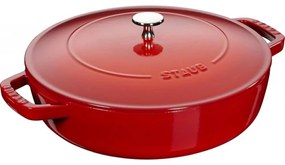 Staub Kastról STAUB so samopodlievacou pokrievkou 24 cm červený 2,4l