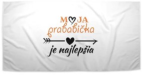 Sablio Uterák Moja prababka je najlepšia - 50x100 cm