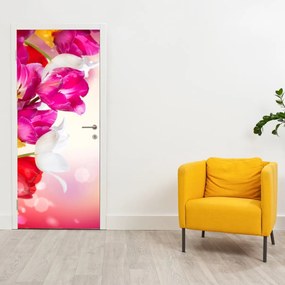 Fototapeta na dvere - Tulipány (95x205cm)