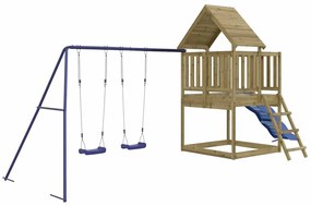 Vonkajšia súprava na hranie impregnovaná borovica