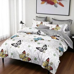 Obliečky OPRAH HAPPY BUTTERFLIES 7-dielna sada 140x200 cm