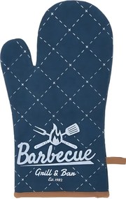 Kuchynská rukavica Barbeque – modrá