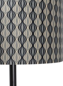 Stojacia lampa Hailey Patterns 163cm