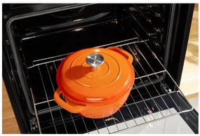 Silvercrest®  Liatinový hrniec, 2,8 l (oranžová)  (100393108)