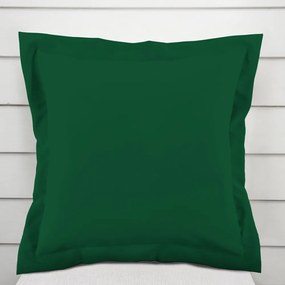 Biante Bavlnená obliečka na vankúš s lemom Moni MO-057 Zelená 30 x 50 cm