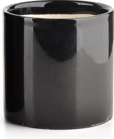 Keramický květináč NEVA BLACK 8,5x8,5 cm černý
