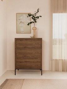 Komoda Palmdale 80 cm dub kouřový