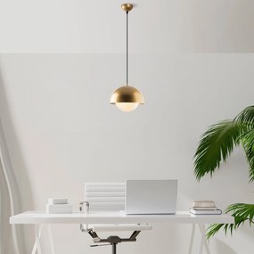 Závesný luster Camgoz zlatý