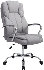 Design-Shop Kancelárska XXL stolička Xanthy látka - Sivá