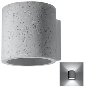 Sollux SL.0486 - Nástenné svietidlo ORBIS 1xG9/40W/230V betón